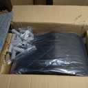 X-Vcak 2 Person Sauna, Extra Large Sauna, Portable Steam Sauna Tent with 2 Steamers, 2 Folding Chair, 71x 49x 36, Black
