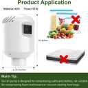 Vacuum Pump for Storage Bags Electric Pump for Vacuum Storage Bags Space Saver Bag Portable Electric Pump