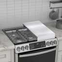 Stainless Steel Stove Top Cover, Range Burner Cover for Gas/Electric Stove, Noodle Board for 2 Burners RV/Camper/Apartment, Not Universal