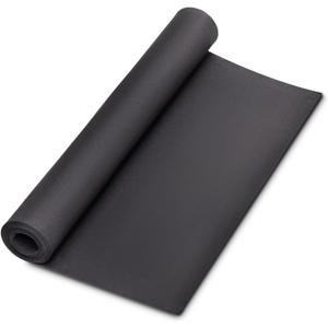 MEARCOOH Black 1mm (1mm to 20mm) EVA Foam Roll, 49''x13.5'' Premium EVA Craft Foam Sheets, Density 86kg/m3 for Halloween Cosplay Costume, Crafts, DIY Projects