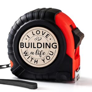 Macorner Tape Measure  Perfect Husband Gifts for Birthday, Wedding, Father's Day  16.4 Inch Tape Measure with Multiple Occasions