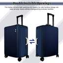 Heavy Duty Suitcase Covers for Luggage, 1080D Oxford Luggage Cover Protector for Wheeled Suitcase, High Abrasion Resistance Waterproof Dustproof Anti-scratch Tear and Puncture Resistance(30")