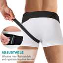 Tenbon Hernia Belts for Men and Women Left or Right Side Hernia Support Truss for Inguinal Groin Pain with Removable Compression Pads for Pref or Post-Surgical, Femoral, Comfortable Adjustable Waist Strap Guard