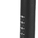 Universal 31.6x350mm Carbon Fiber Pattern Matte Black Bike Seat Posts Lightweight Bike Saddle Post Seat Tube Carbon Fiber 1 Pc