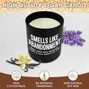 Christmas Farewell Gifts for Coworkers - Long Lasting Vanilla Lavender Scented Candle 10oz - Funny Retirement Going Away Coworker Leaving Gifts for Men Women Friends Boss