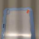 Compatible with iPad (A16) 11th Generation Case 11 Inch 2025, iPad 10th Generation Case 10.9 Inch 2022 with Pencil Holder, Wave-Edge Slim Trifold Stand Protective Cover, Auto Wake/Sleep, SkyBlue