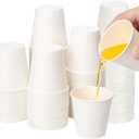 RACETOP 100 Pack 3 oz Paper Cups for Bathroom, Disposable Mouthwash Cups, Small Paper Cups, for Parties, Picnics, Travel