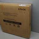 Lifgright 6 Pack 2x2 LED Flat Panel Light 45W, 5800LM, Edge-Lit 2x2FT LED Panel Drop Ceiling Light Fixtures, 5000K Daylight White, 0-10V Dimmable Troffer Lights, Works from 110-277V AC