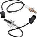 O2 Sensor Upstream and Downstream 2Pcs - Compatible with Hyundai Sonata, Santa FE, Tucson, for Kia Forte, Optima, Sorento Replace#392102G100, 392102G200, 234-5029, 234-4238