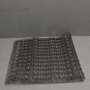 Linoows Bathtub and Shower Mats, 40x16 Inch Extra Large Non Slip Soft Bath Tub Mat with Suction Cups and Drain Holes for Bathroom Floor and Keep Tubs Clean, Machine Washable, Clear Gray