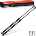 A-Premium 35.43 inch 60lb/267N Lift Supports Gas Spring Shock Struts Replacement for Toolbox Cabinets Sliding Window Storage Bed Bench Lids Basement Door Cover Camper Shell Topper Outside 2-PC Set