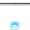 NearMoon Shower Arm, Extra Extension Arm with Flange, Stainless Steel Wall-Mounted Showerhead Extender Pipe (24 Inch, Chrome Finish)