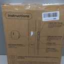 YISSVIC Electric Fly Swatter 4000V Bug Zapper Racket, Black Grey