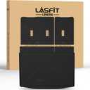 LASFIT Trunk Mat with Backrest Mat 2021-2026 for Chevrolet Chevy Suburban/GMC Yukon XL (Only Yukon XL, Not Fit Yukon)/Cadillac Escalade ESV (Only Escalade ESV, Not Fit Escalade)