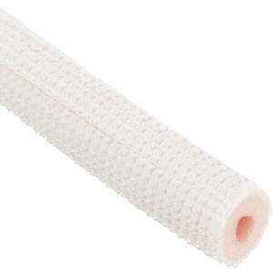PATIKIL Pipe Insulation Foam Tube, 3/8" Heat Preservation Insulated Foam Tubing for Mini Split Copper Line Set Water Pipes, 9.84Ft, White/Pink