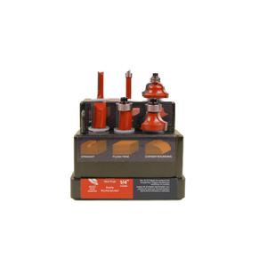 6 Piece Router Bit Set 40164, Woodworking, Carbide Tips