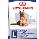 Royal Canin Size Health Nutrition Large Aging 8+ Senior Dry Dog Food, 30 lb Bag BB Date Aug 26