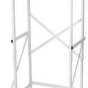 Black+Decker Washer Dryer Stacking Rack Stand, Compatible with Black and Decker Portable Washers and Dryers, Heavy Duty Steel, Dryer Stand with 60 lb. Weight Capacity, BWDS, White
