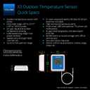 YoLink Smart X3 Version Outdoor Temperature Data Logger with Probe, Thermometer, 1/4 Mile Range, 5+ Years Battery Life, Emails, Text, App Alerts, Alexa, IFTTT. Pool, Hot Tub, Fish Tank. Hub Included!