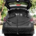 ANZOME Car Tailgate Mesh Screen for SUV Camping, 59x71 Inches Magnetic Car Trunk Mosquito Net for Ventilation and Bug Protection to Camping, Road Trips, Fishing, and More