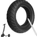 10x3 Solid Tire, 80/65-6 255x80 Tires Replacement, 10 inch Scooter Tubeless Solid Tire, for Varla Eagle One/Yume y10/Zero 10x/Nanrobot D4 D6 Electric Scooter (1 Pack)