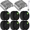 Leadaybetter 39883 Vacuum Filter for Bissell Pet Hair Eraser 39883 3418 3774F 3409 3774 3774G 3775 3415 3404 3402 SurfaceSense Vacuums, Model 1635630 & 1635629