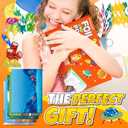 PARTYWIND Foil Pom Poms Art for Kids - Unicorns Princesses Ocean DIY Creative Craft Kits, Travel Toys, Party Favors, School Supplies, Birthday Gifts for Girls Boys Ages 4, 5, 6, 7, 8, 9, 10, 11, 12