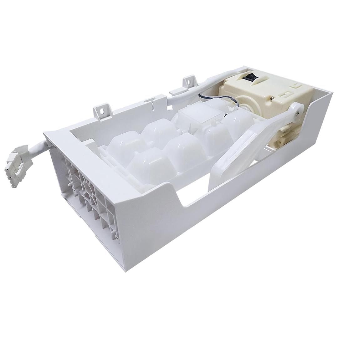 W11546935 Refrigerator Ice Maker with 5-Pin Male Connector W11359448 Ice Maker Assembly Fits for Whirlpool Amana Kenmore Replaces W11700250 W11633658