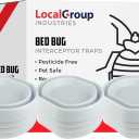 Bed Bug Trap - Eco Friendly Bed Bug Interceptors for Bed Legs - Insect Detector, Interceptor & Monitors for Indoor Home (12)