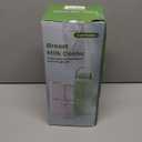 22oz Portable Breast Milk Cooler Bottle-Milk Cooler for Outdoor Travel, Keeps Fresh Cooling for 24+ Hours,Breastfeeding Essentials with 2pcs Bottle for Breastmilk Storage (Off-White)