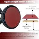 50 Pack 7 Inch 40 Grit Hook-and-Loop Sanding Discs Sandpaper -7" Aluminum Oxide Sander Paper Grinding Polishing for Random Orbit Drywall Sander