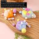 2 x Taba Squishy Cat Paw Squeeze Toys,Sensory Fidget Toy for Your Best Mellow and Chill,Party Favors, Birthday Gift, Squishy Toys for Adults (Blue Purple Gradient)