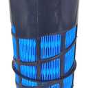 EZROAD 10X Air Filter 30-00471-20 Compatible with Carrier Transicold Reefer X22100A X22500A X22500R HM-AF-0009 300047120 PA5584 P611858 LAF4348 Compatible with Thermo King Hyster