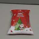 Santa Hat Christmas Hat for Adults Kids/Baby, Red Knitted Beanie Hats with Pompom, Unisex Xmas Holiday Hats with Gift Bag