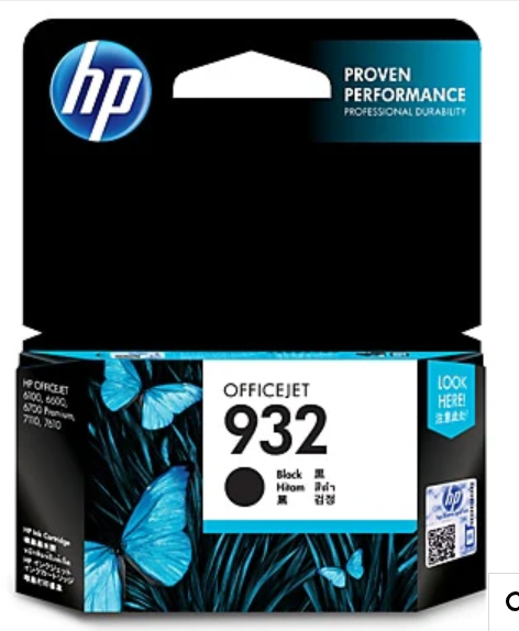 HP 932 BLACK SEP 2024