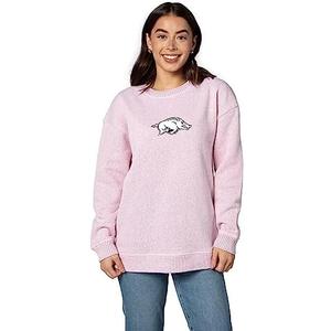 chicka-d Women's Warm Up Crew Sweatshirt, Medium