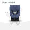 UPPAbaby Rove Convertible Car Seat - 2-in-1 Rear + Forward Facing - Quick + Secure 3-Step Install - Intuitive Safety Technology + Comfort Features - Cup Holder Included - Cody (Coastal Blue), Manufacture Date: OCT/18/2025