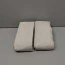 Cream Beige Pinch Pleated Linen Curtains 84 Inch Length 2 Panels for Living Room Bedroom Semi Sheer Pleat Drapes with Hooks Neutral Farmhouse Light Filtering Privacy Window Curtain 84 Inches Long