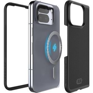 TUDIA MergeGrip [Pixelsnap & MagSafe Compatible] for Google Pixel 10 Pro Fold Case (2025) Ultra Slim Tough PC Anti-Slip Lightweight Protective Cover (Matte Black)