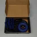 FitBeast Grip Strength Trainer, Finger Exerciser, Forearm Strengthener 9-Piece Kit, Hand Grip Strengthener Targeted Strength, Relief & Recovery (Deep Blue)