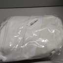 H.VERSAILTEX Primitive Linen Curtains 100% Blackout Curtain Drapes Burlap Fabric Curtains with White Thermal Insulated Liner, Grommet Top Drapes Living Room/Bedroom (2 Panels, 52 x 54 Inch, Ivory)