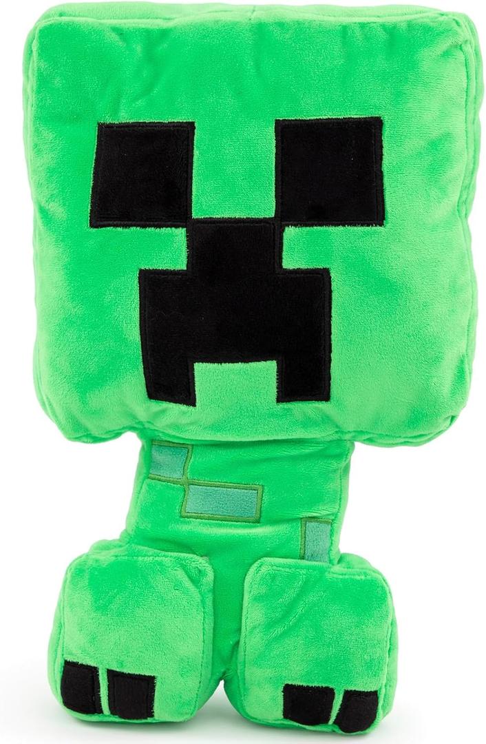 Jay Franco Plusg Pillow Buddy Super Soft Polyester Microfiber | Minecraft Creeper 16 inches x 8 inches