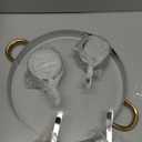 Gold 4 Pack Chafing Dishes for Buffet, 18/8 (304) Stainless Steel Food Pan with Lid, 6QT Round Chafing Dish Buffet Set Food Warmer, Food Warmers for Parties Buffet Catering Events Dinners