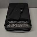 290GPH Turtle Tank Filter for 20-85 Gallon, Turtle Filter Low Water Level Available and Flow Adjustable, Turtle Water Filter for Shrimps Amphibians Turtle Tank Saltwater Freshwater Crystal Clear (Black)