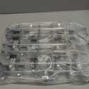 3 Pack Pants-Hangers-Space-Saving,6 Tier-Closet-Organizers-and-Storage Skirt Hangers with Clips,Closet-Organizer-Clothes-Organization-and-Storage Jeans Scarf Hangers,College-Dorm-Room-Essentials Decor