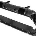 HECASA Grille Bracket Compatible with 2016-2023 Toyota Tacoma Front Upper Grill Outer Frame Shell Holder Plastic(ABS) Black