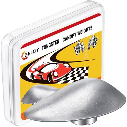 Gejoy 2.5 Ounce Incremental Car Canopy Weights Tungsten Weight Car Weights(Silver)