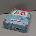 Inflatable Santa Reindeer Ring Toss Game with Wobbling Punching Bag, Christmas Party Game for Kids and Adults, Holiday Decoration