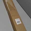 LazBlinds No Tools No Drill 1" Vinyl Mini Blinds, Cordless Blinds for Windows, Light Filtering Horizontal Window Blinds & Shades, 25" W x 48" H, White