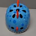 Toddler Kids Bike Helmet, Adjustable and Multi-Sport, 3 Sizes for Ages 1-2-3-5-8-14 Years Child Infant Boys Girls (Blue dinosaur)